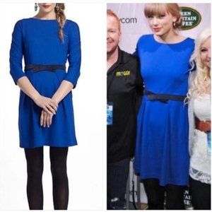 Blue Anthropologie Girls From Savoy Dress
